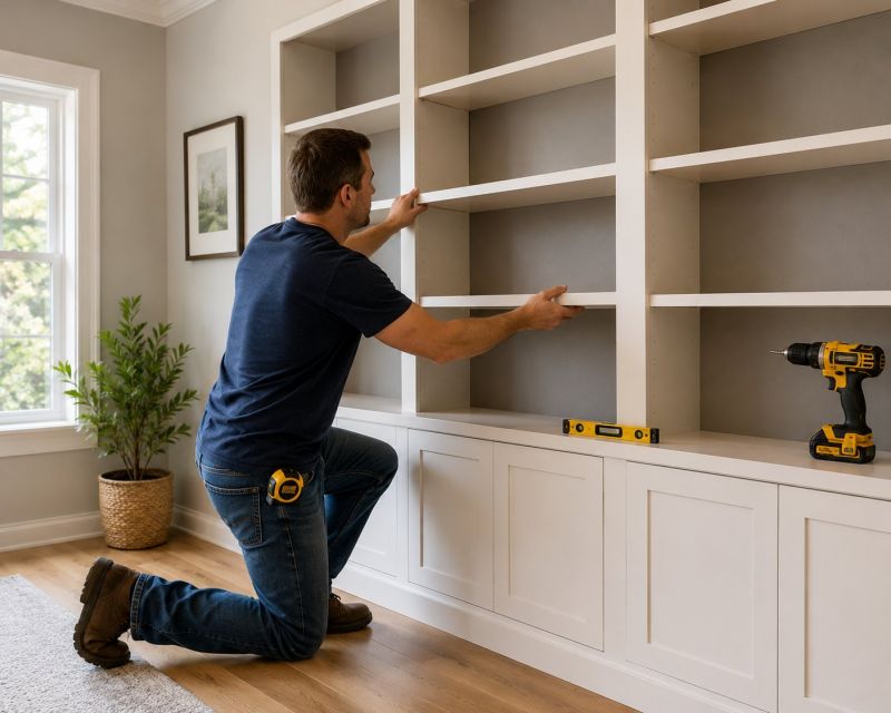 Bookshelves Installation in Alexandria, VA