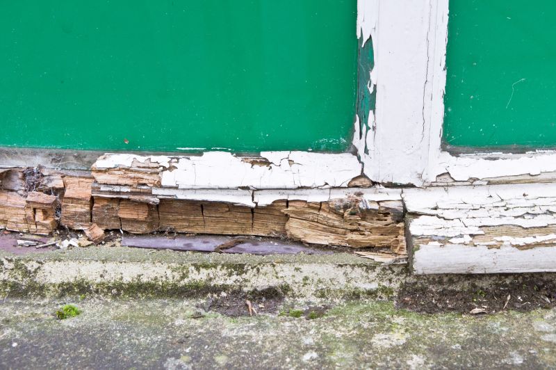 Wood Rot And Moisture Damage In Outdoor Structures